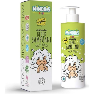Minoris Organik Bebek Şampuanı