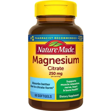 Nature Made Magnesium 250 mg 120 Tablet