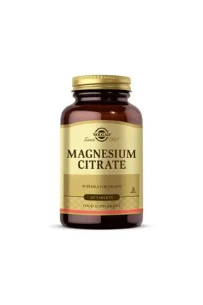 4.Solgar Magnezyum 250 mg 100 Tablet