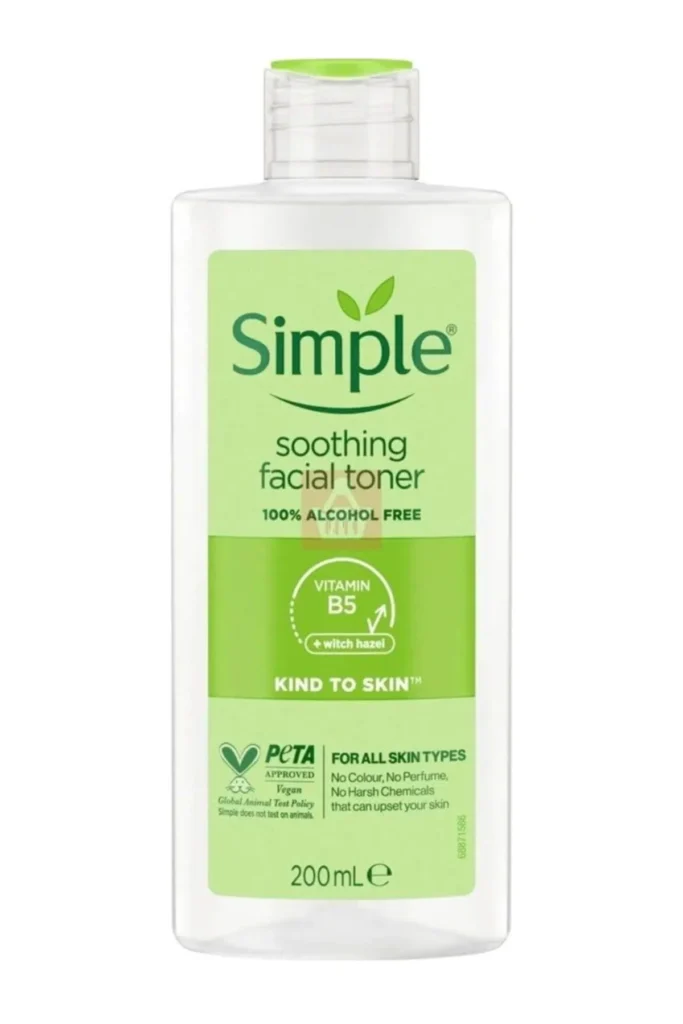 Simple Soothing Facial Toner