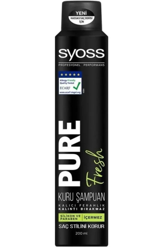 Syoss Pure Fresh Kuru Şampuan
